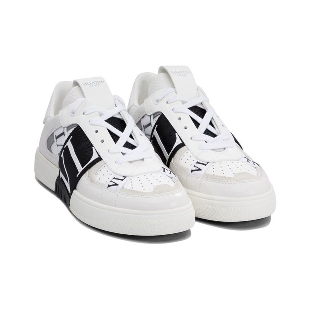 Valentino Garavani Leather Sneaker, White